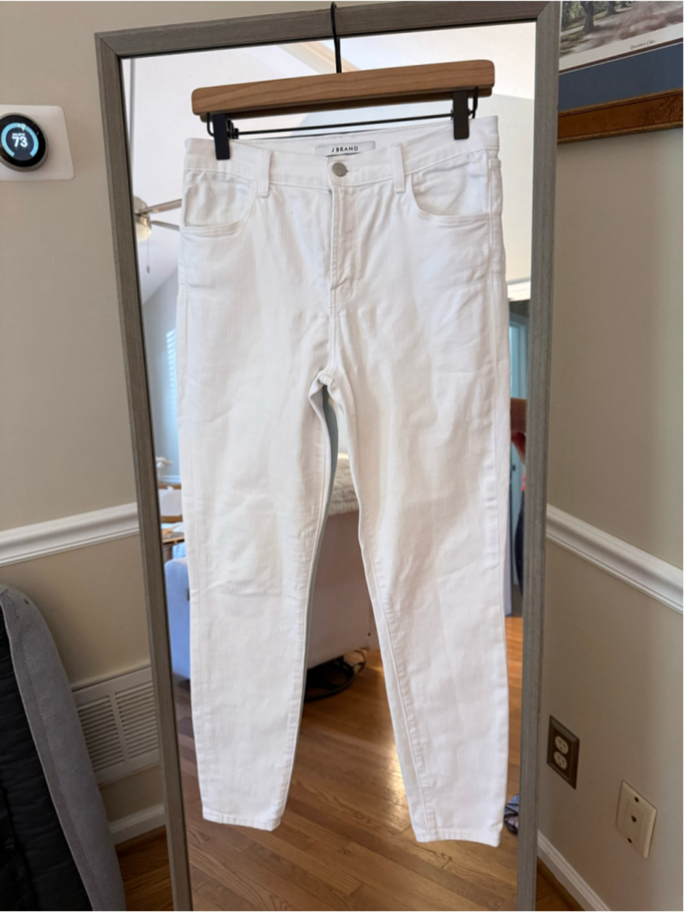 Women's J Brand White Skinny Jeans Size 28